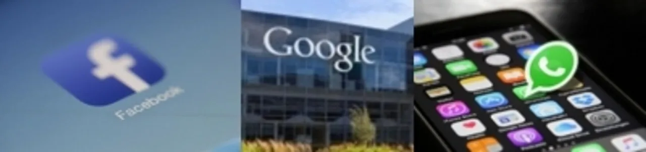 Facebook, Google,