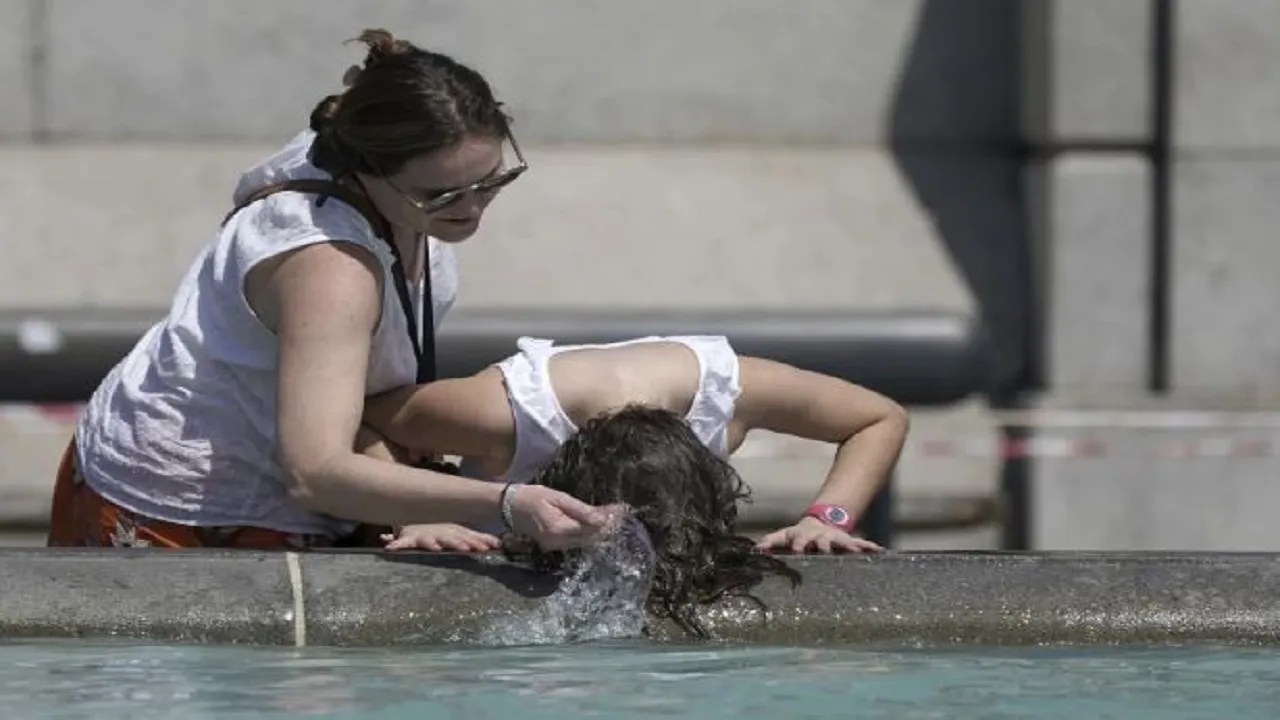 Heat wave in Britain