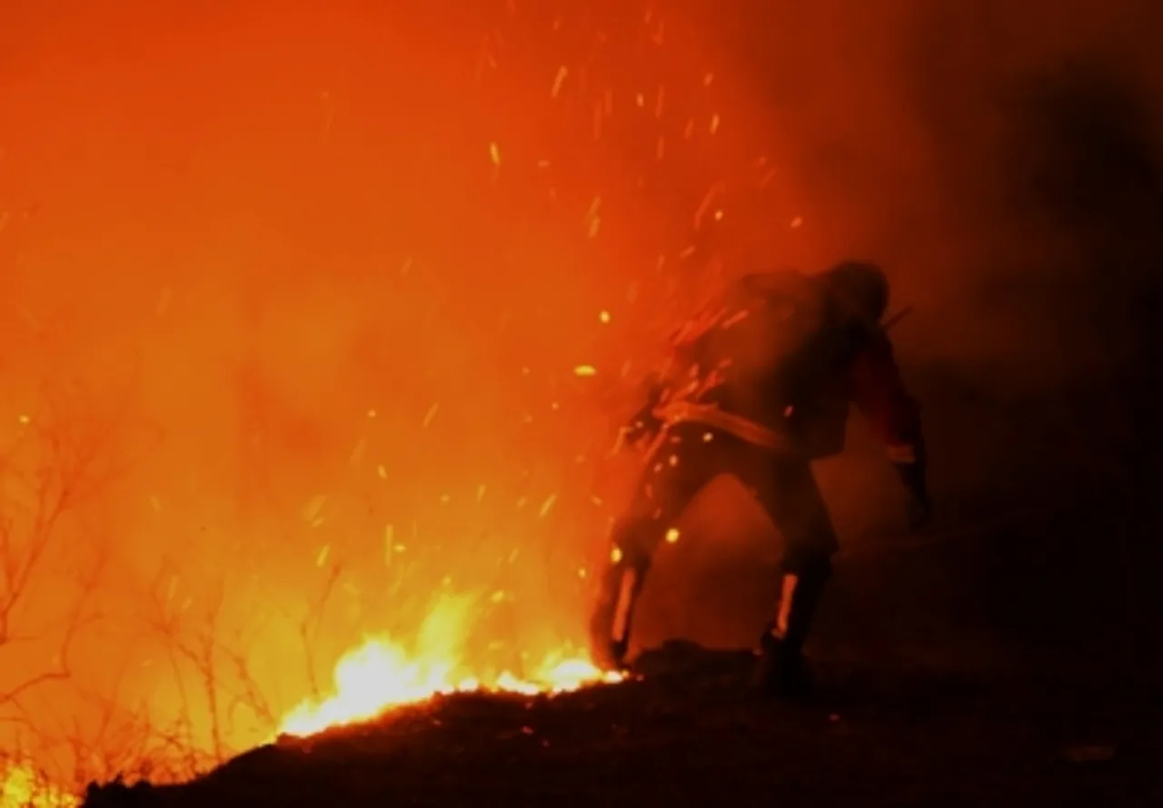 Wildfire evacuate