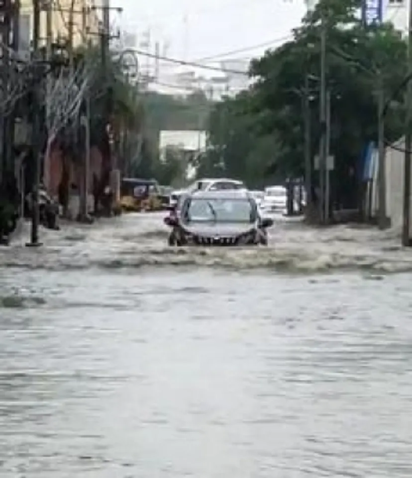 Heavy rain