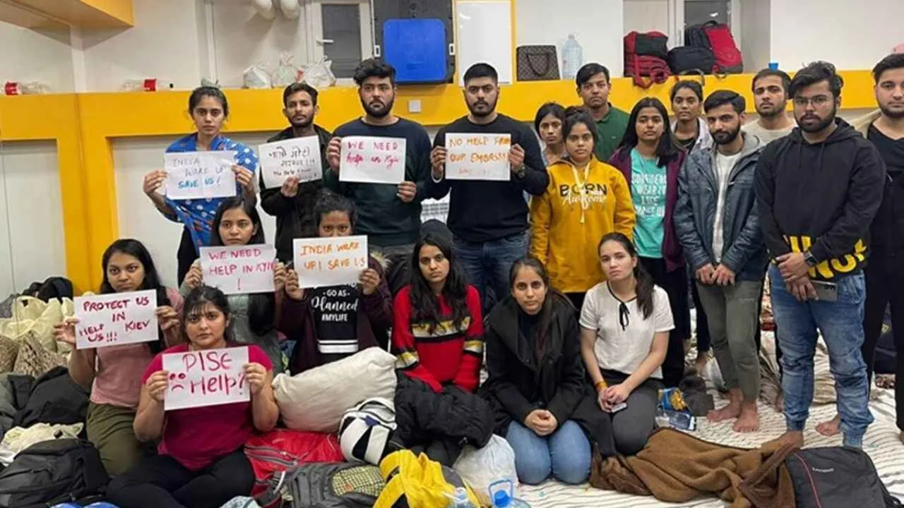 indiaan students in ukraine