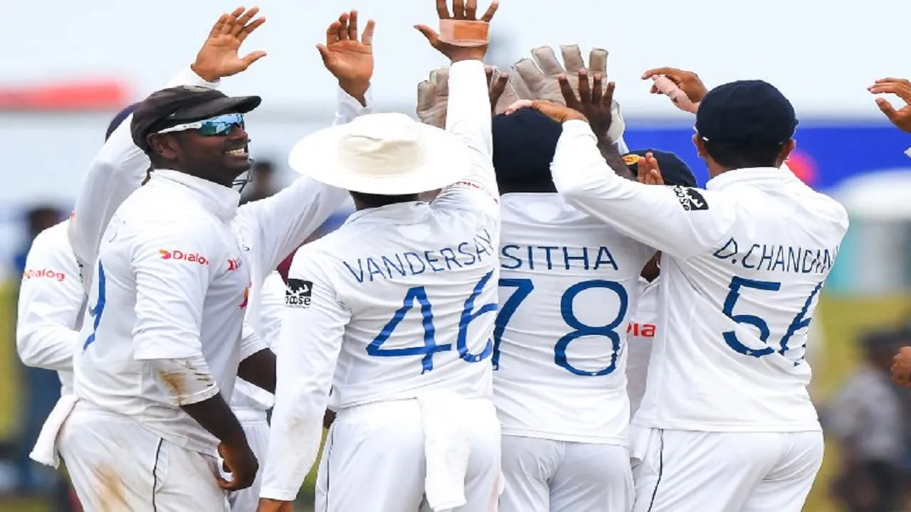 sri lanka test team