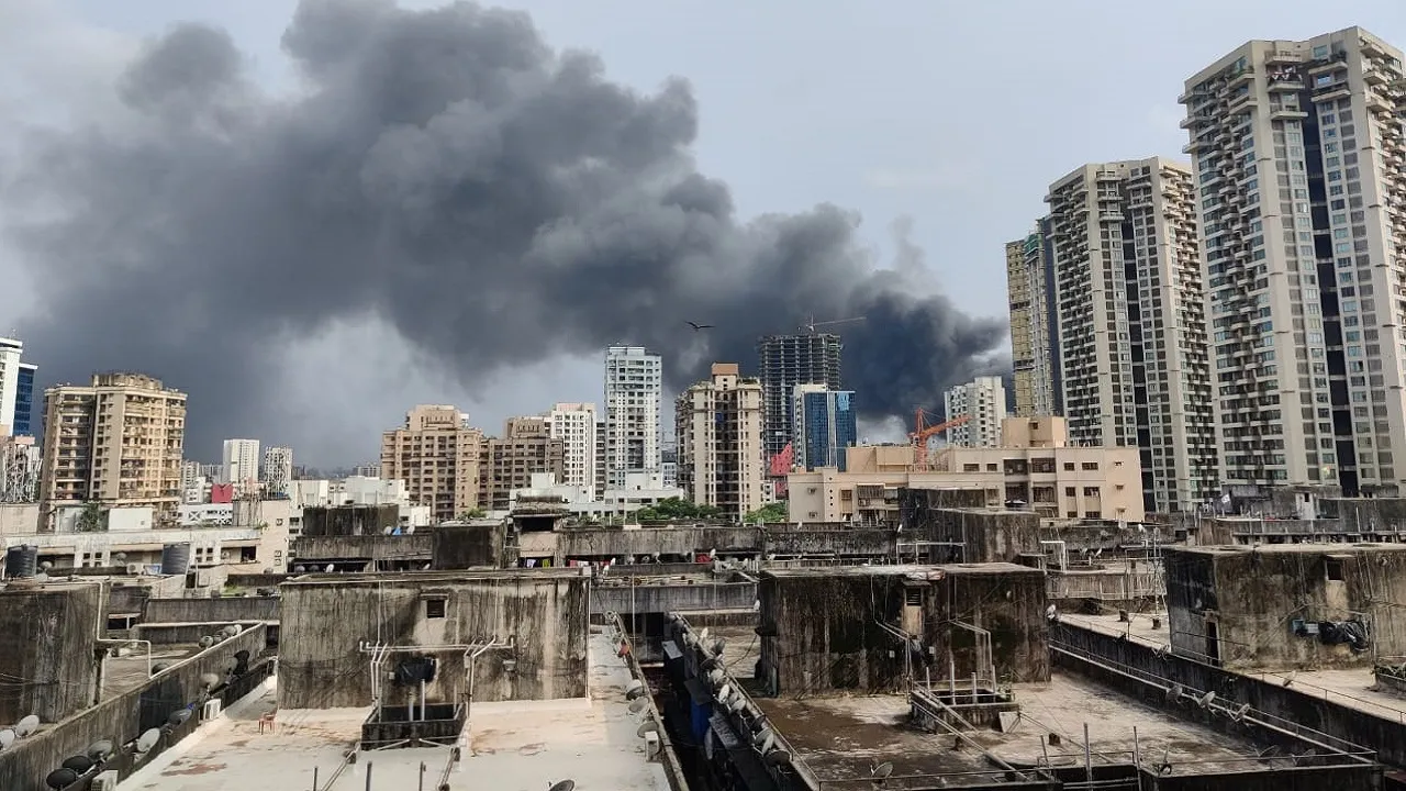 Fire in Andheri Mumbai