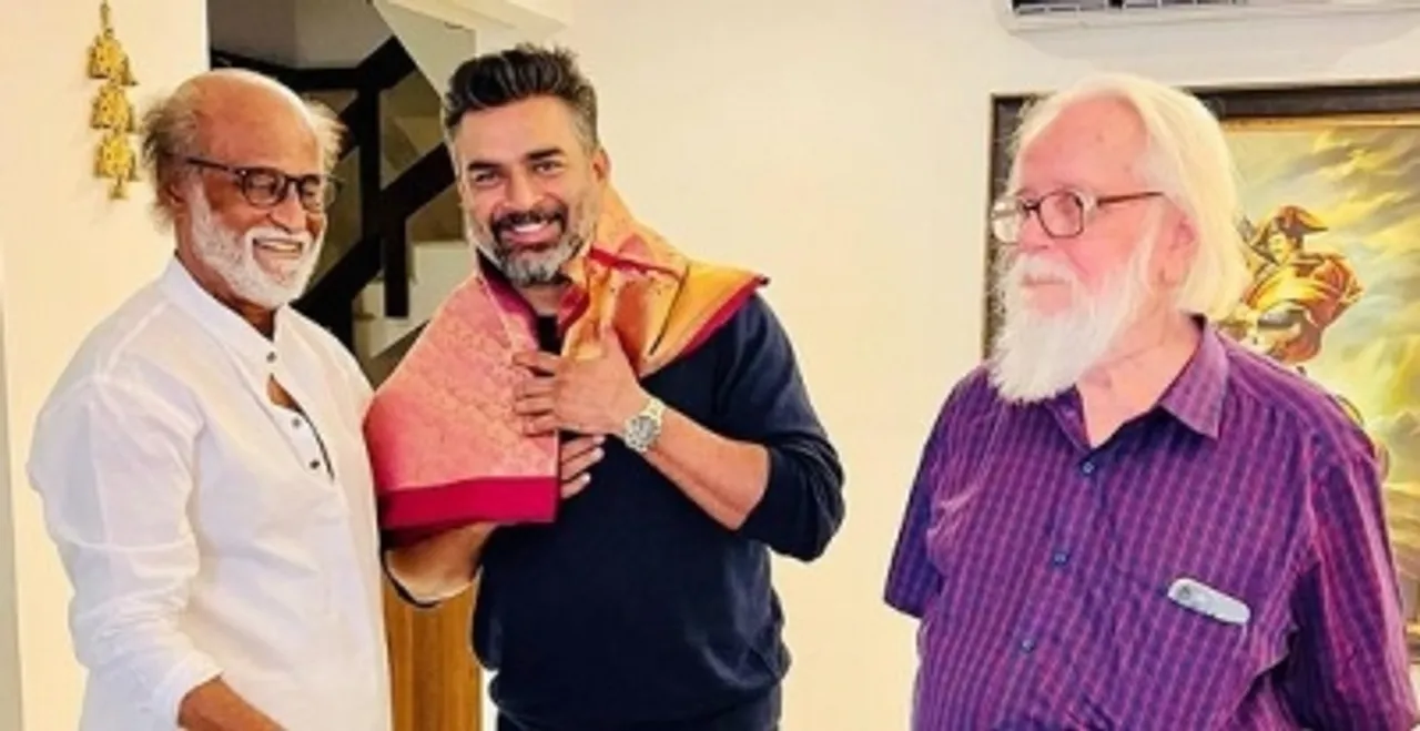 Actor Madhavan,