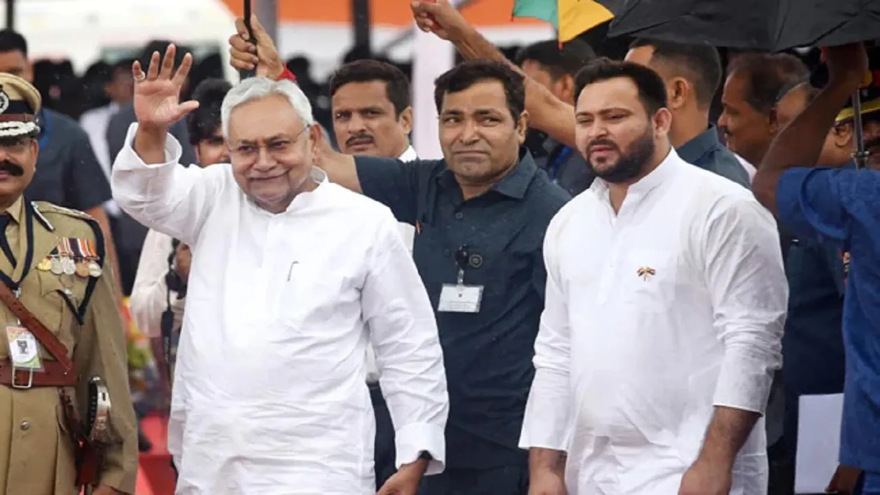 nitish and tejaswi