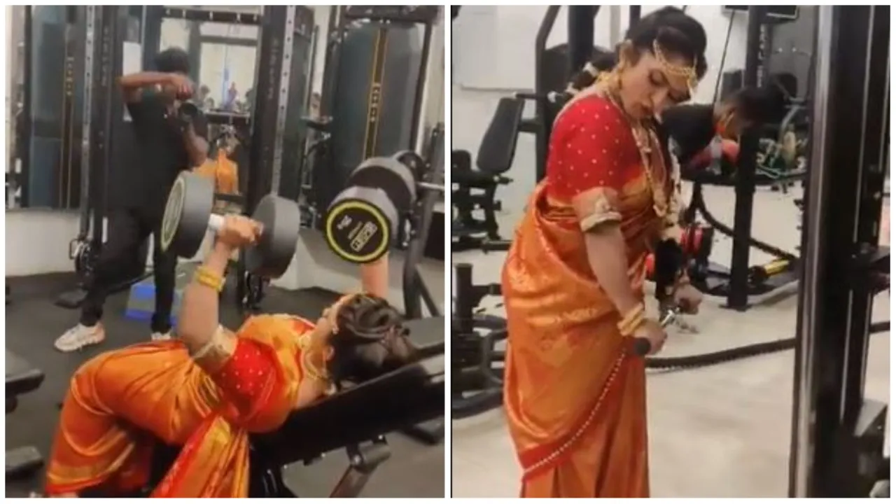 Pre wedding shoot In Gym
