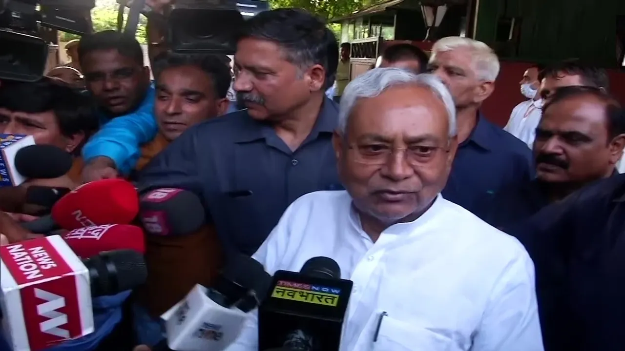 cm nitish kumar in delhi