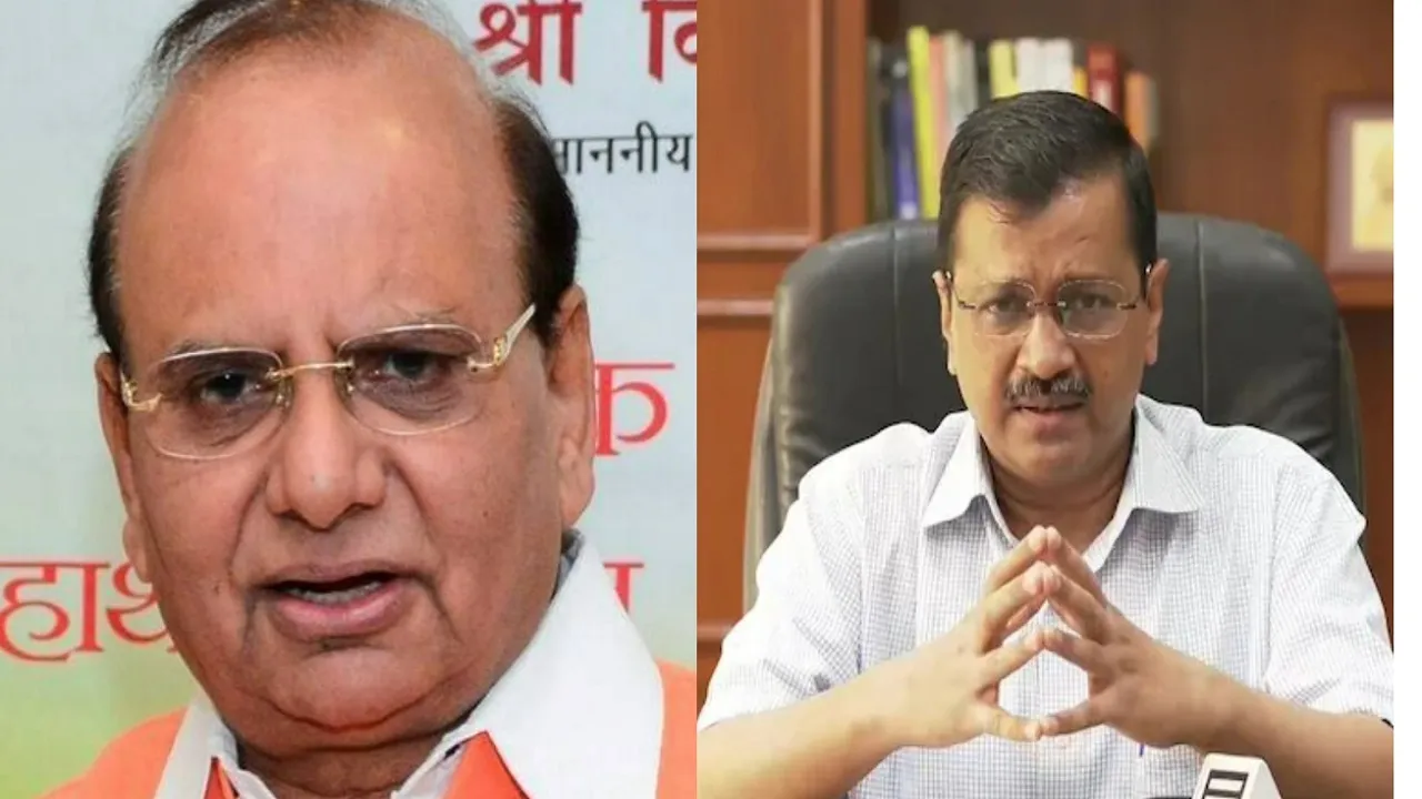 Vk saxena and Arvind Kejriwal