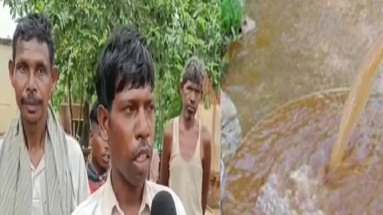 polluted water