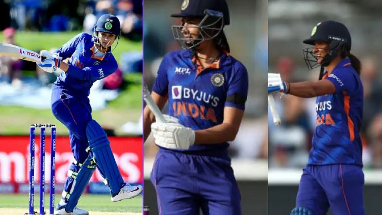Smriti Mandhana Yastika Bhatia Harmanpreet Kaur