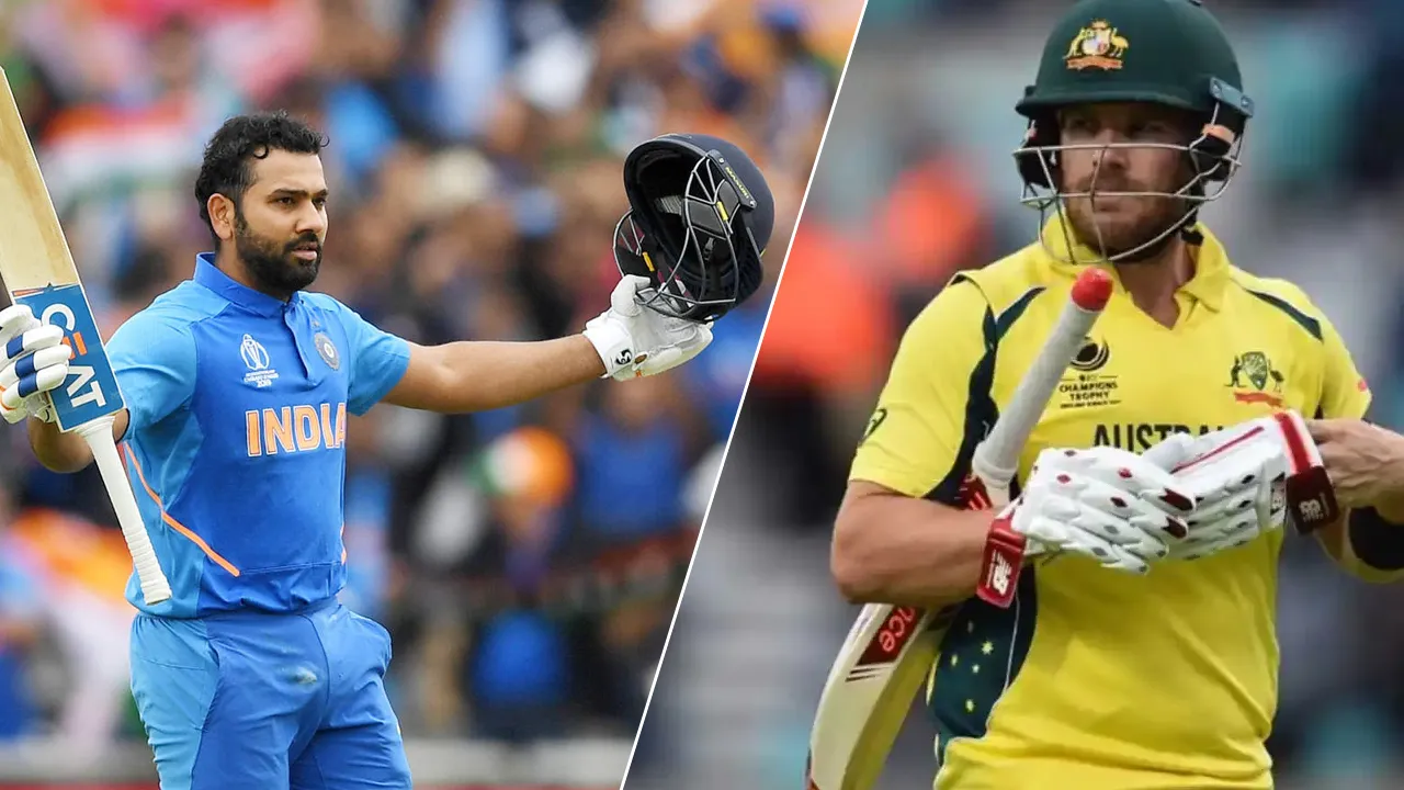 Rohit Sharma Aaron Finch