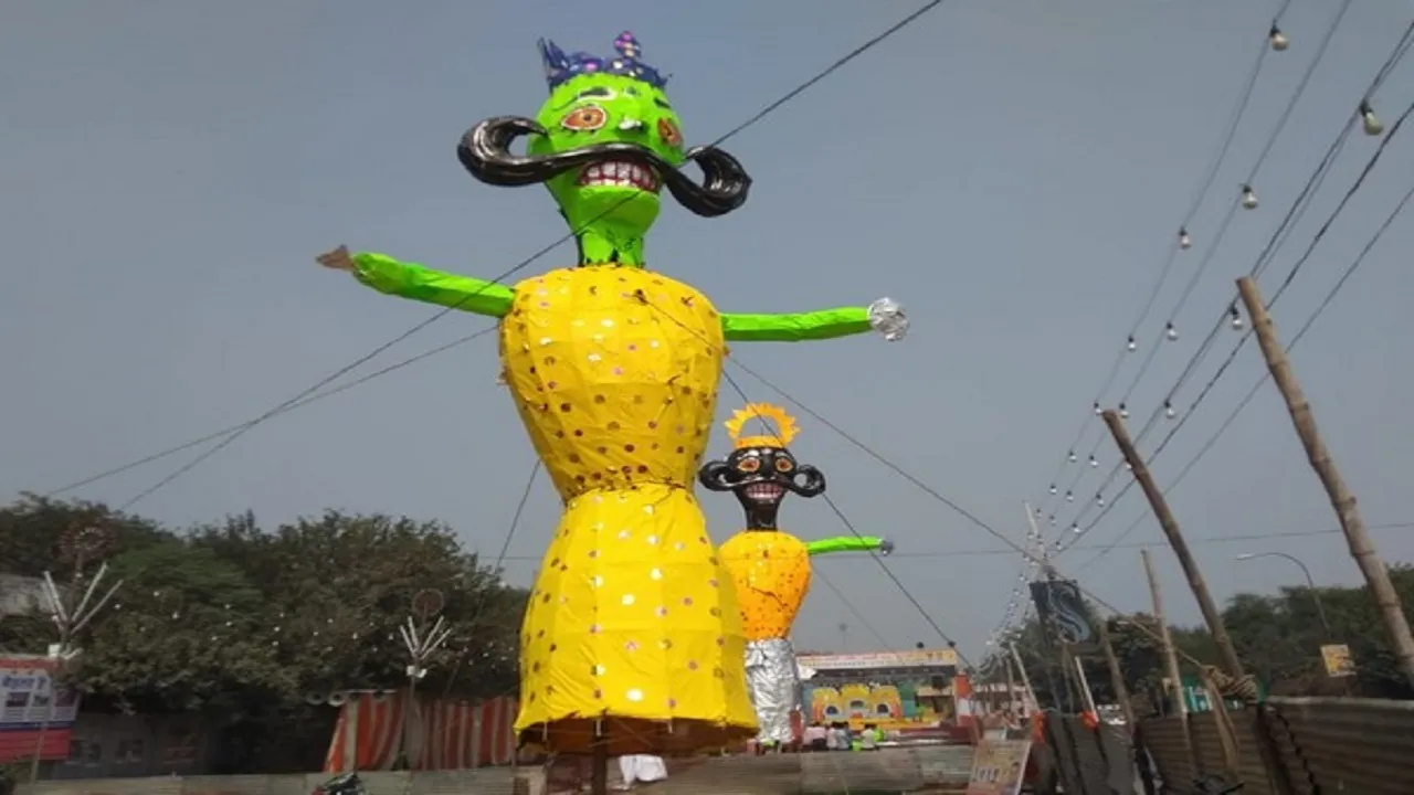 Ravana effigy