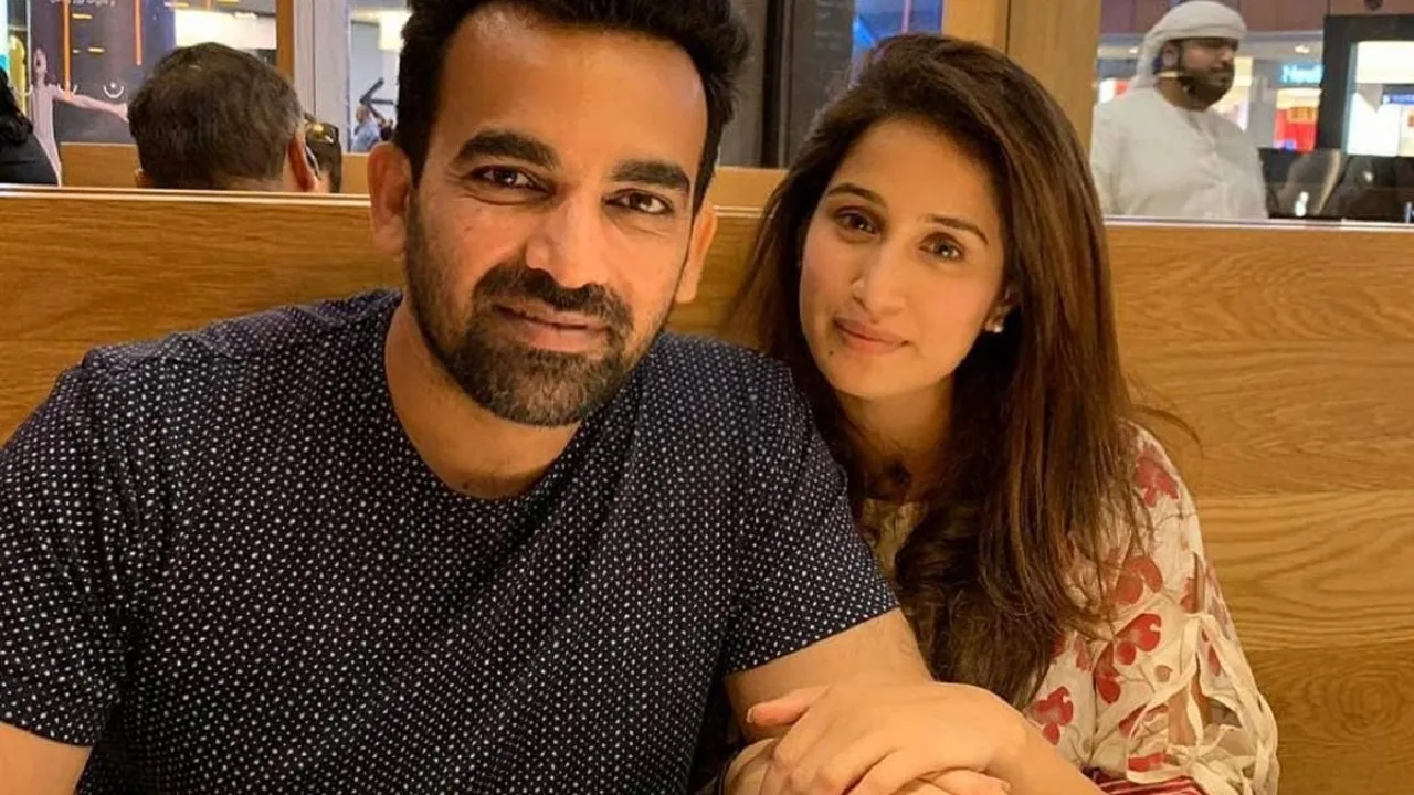 Zaheer Khan and Sagarika Ghatge