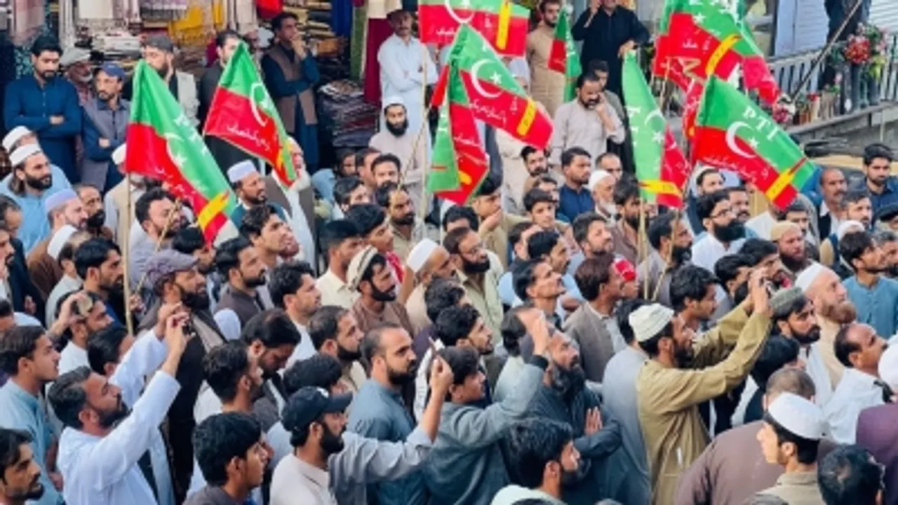 Protest erupted