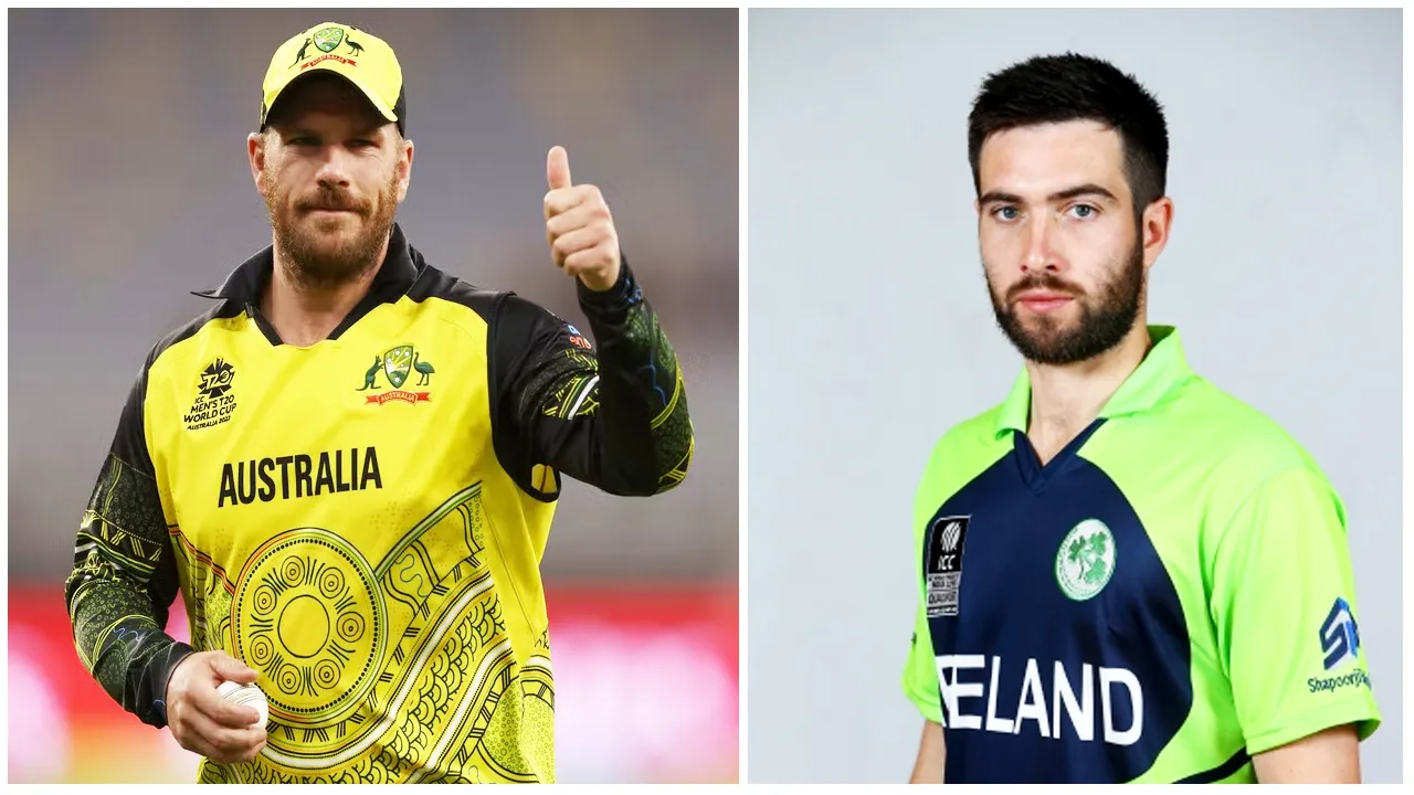 Aaron Finch and Andrew Balbirnie