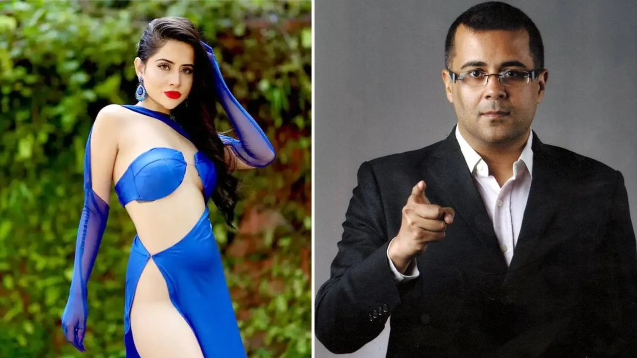 urfi chetan bhagat  1