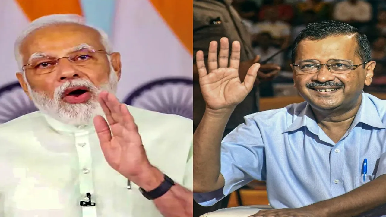 modi kejriwal