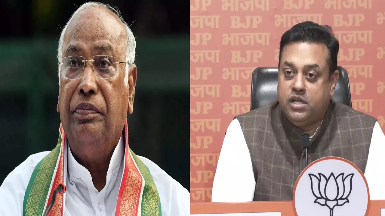 Mallikarjun Kharge, Sambit Patra