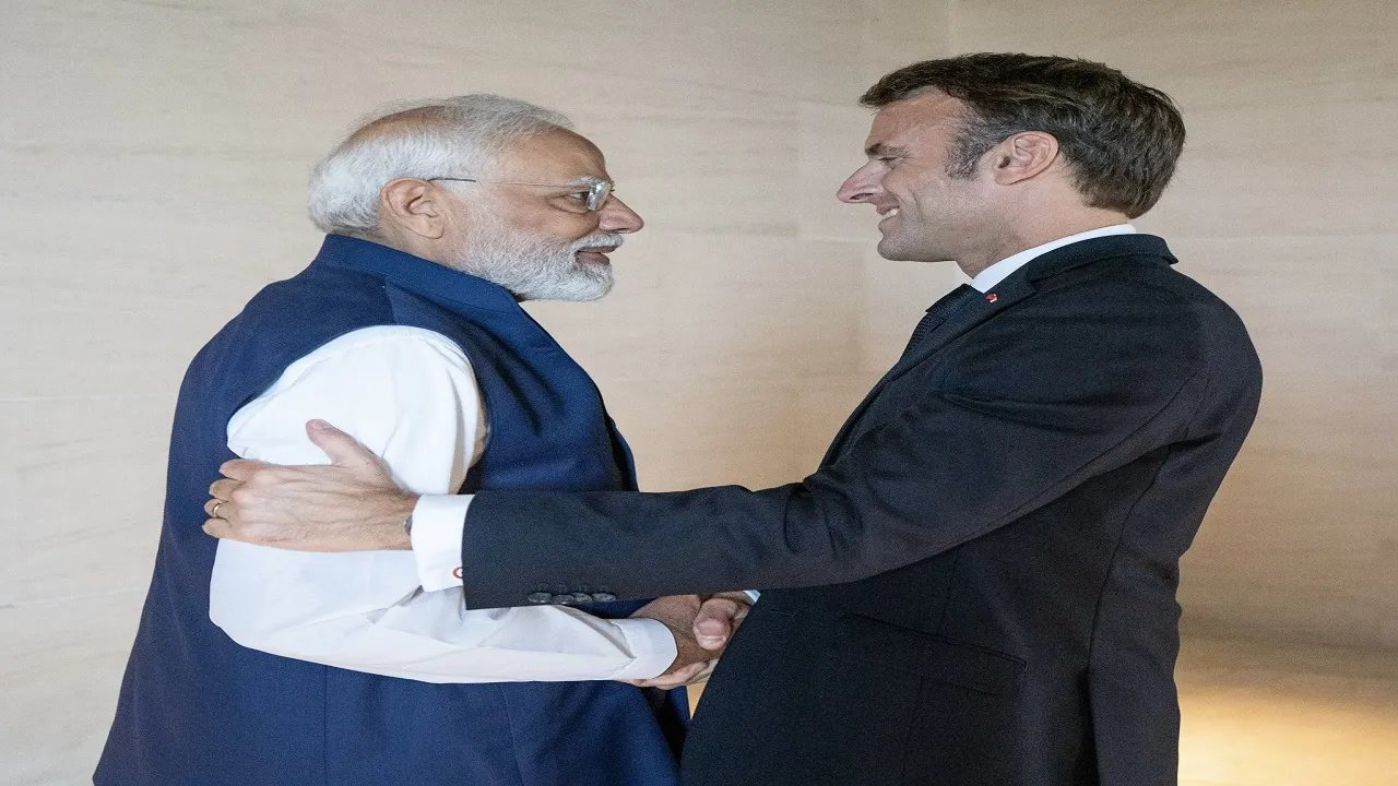 Modi Macron