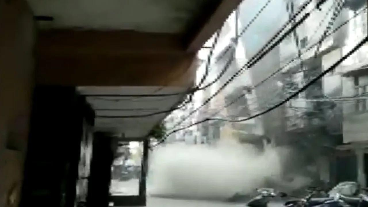 building collapsed
