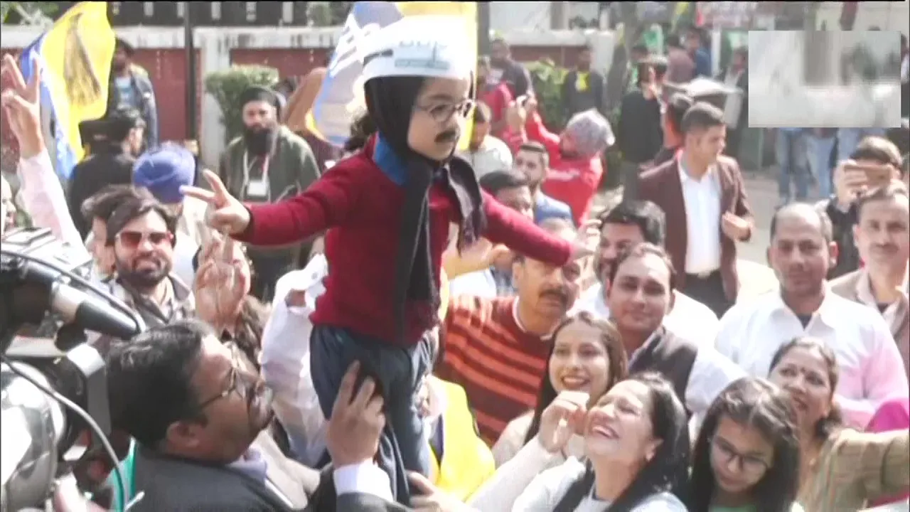 Aap win mcd