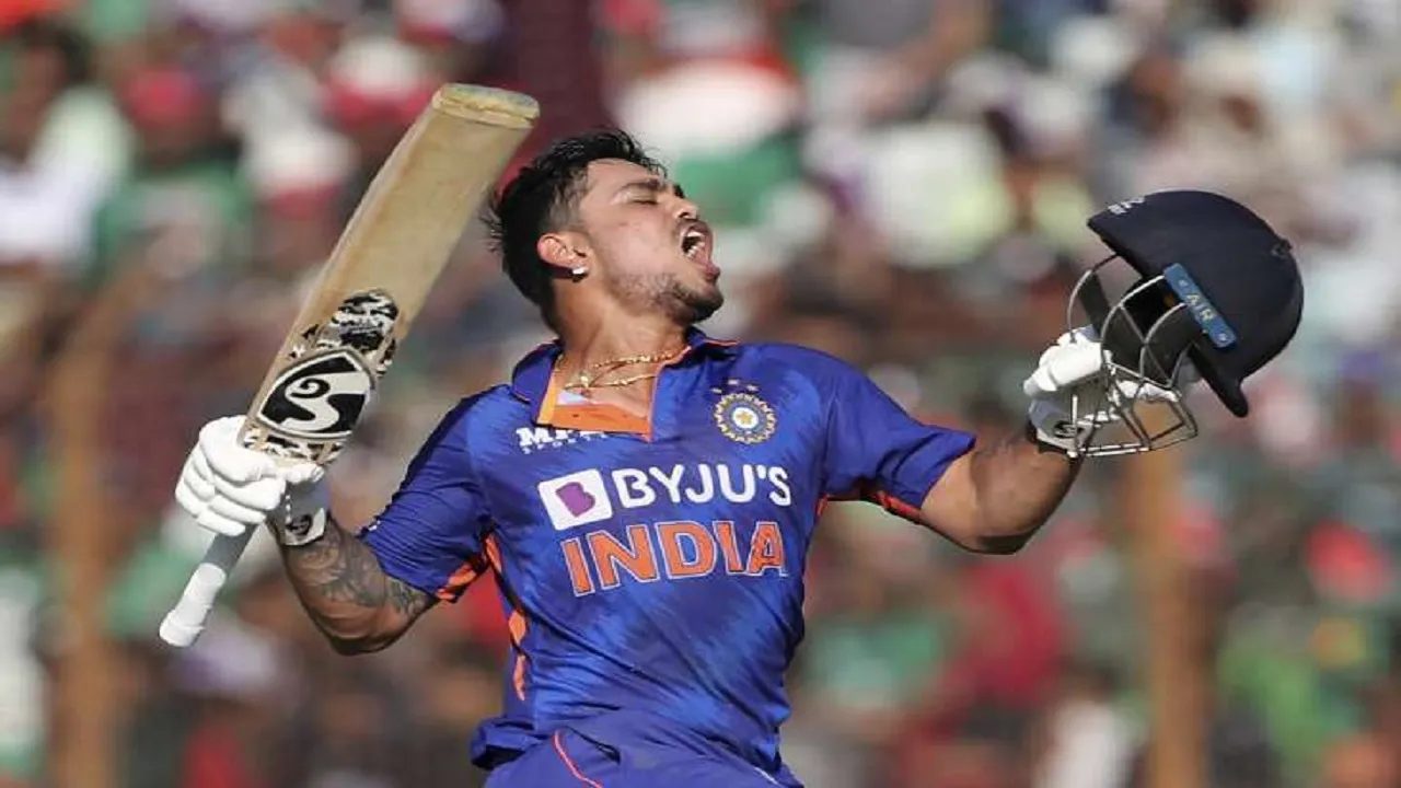 ishan kishan double century ind vs ban world cup