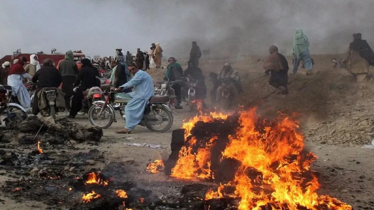 clash between Taliban Pakistan military