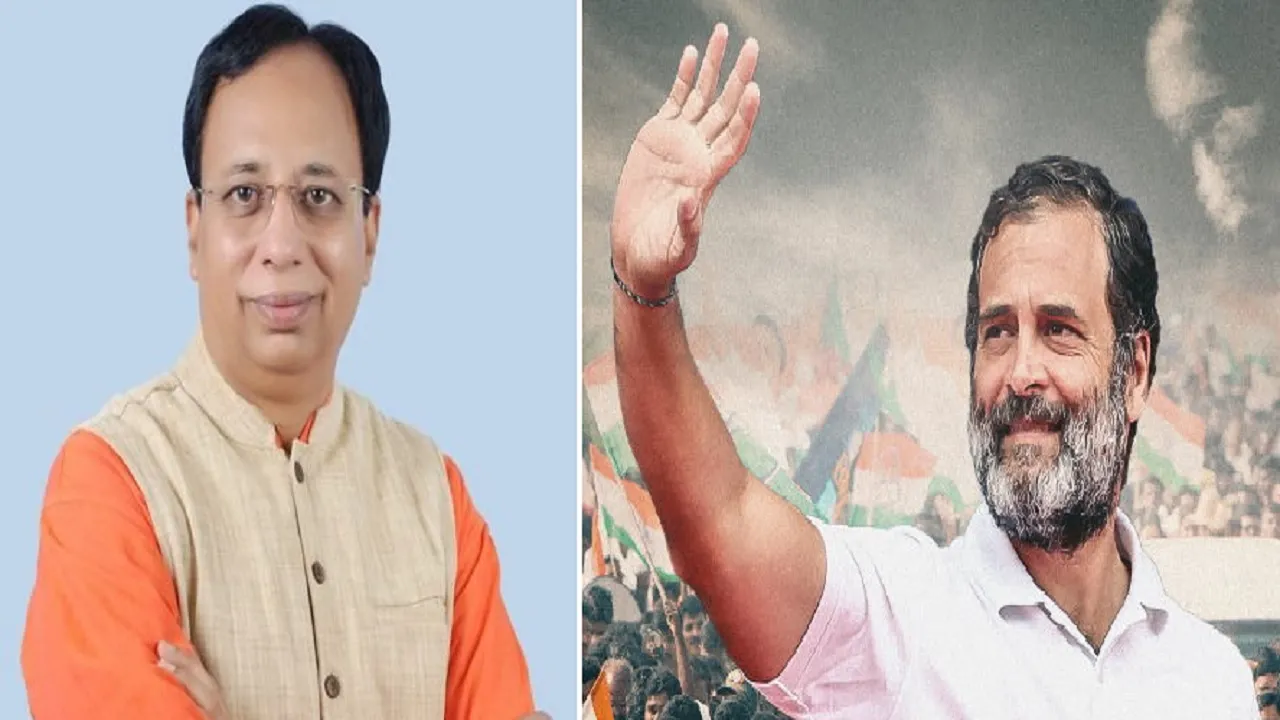 sanjay jaisawal and rahul gandhi