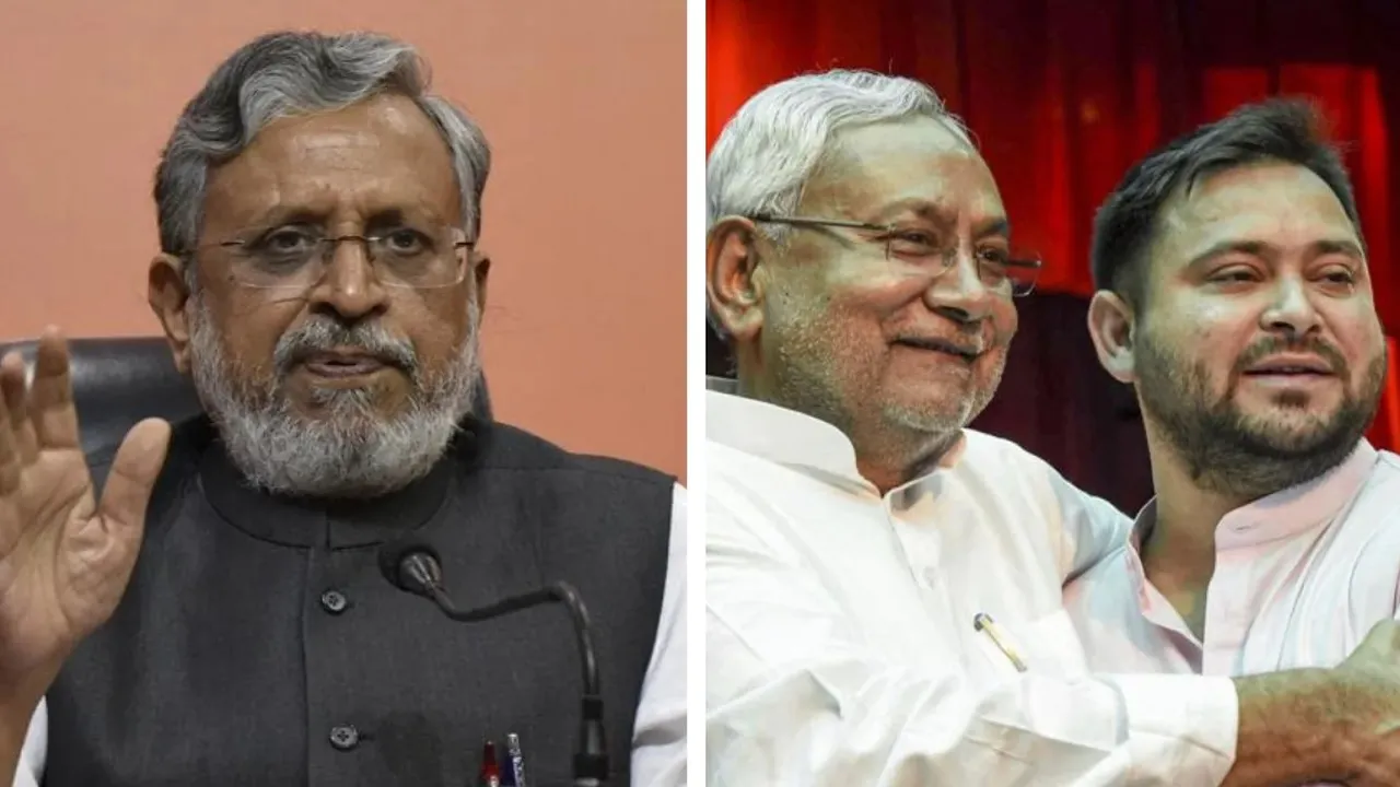 Nitish kumar sushil modi