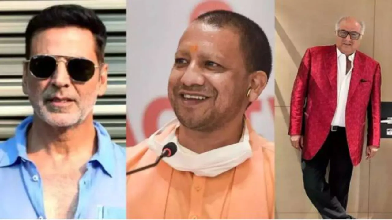 मुंबई दौरे पर योगी आदित्यनाथ