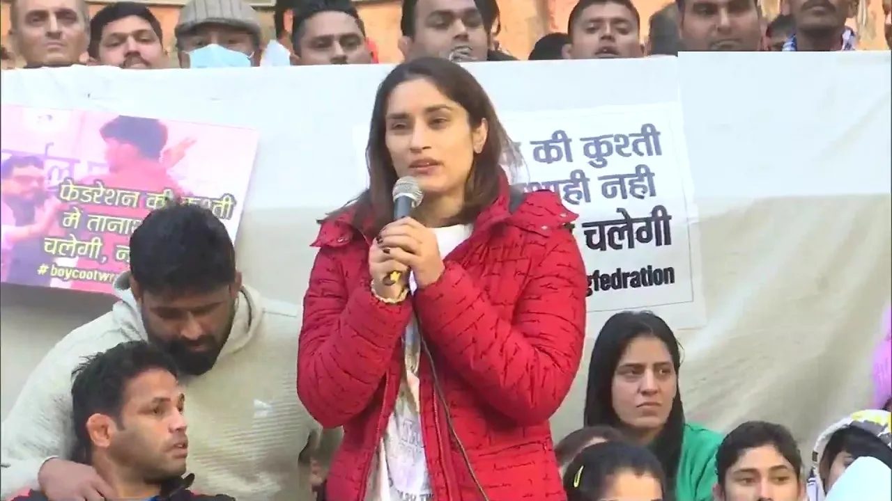 Wrestler Vinesh Phogat