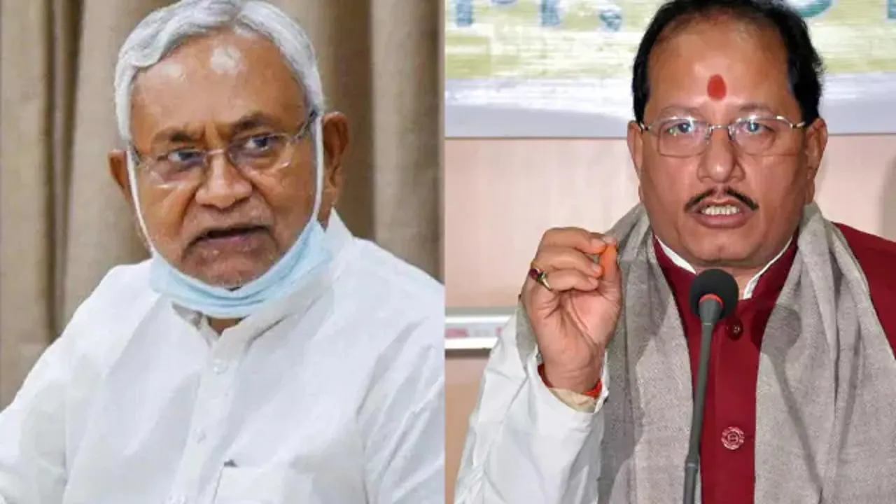 nitish kumar vijay sinha
