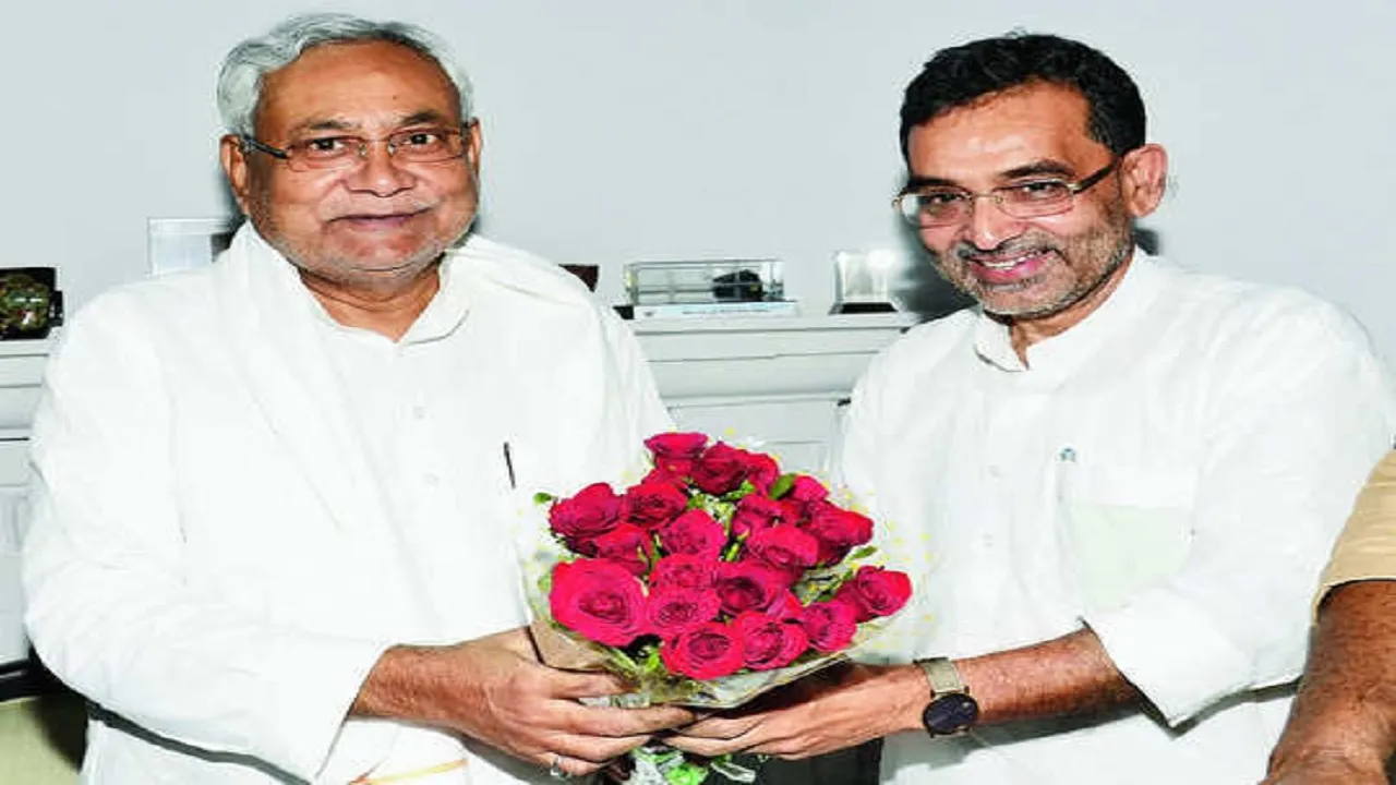 Nitish kumar and upendra