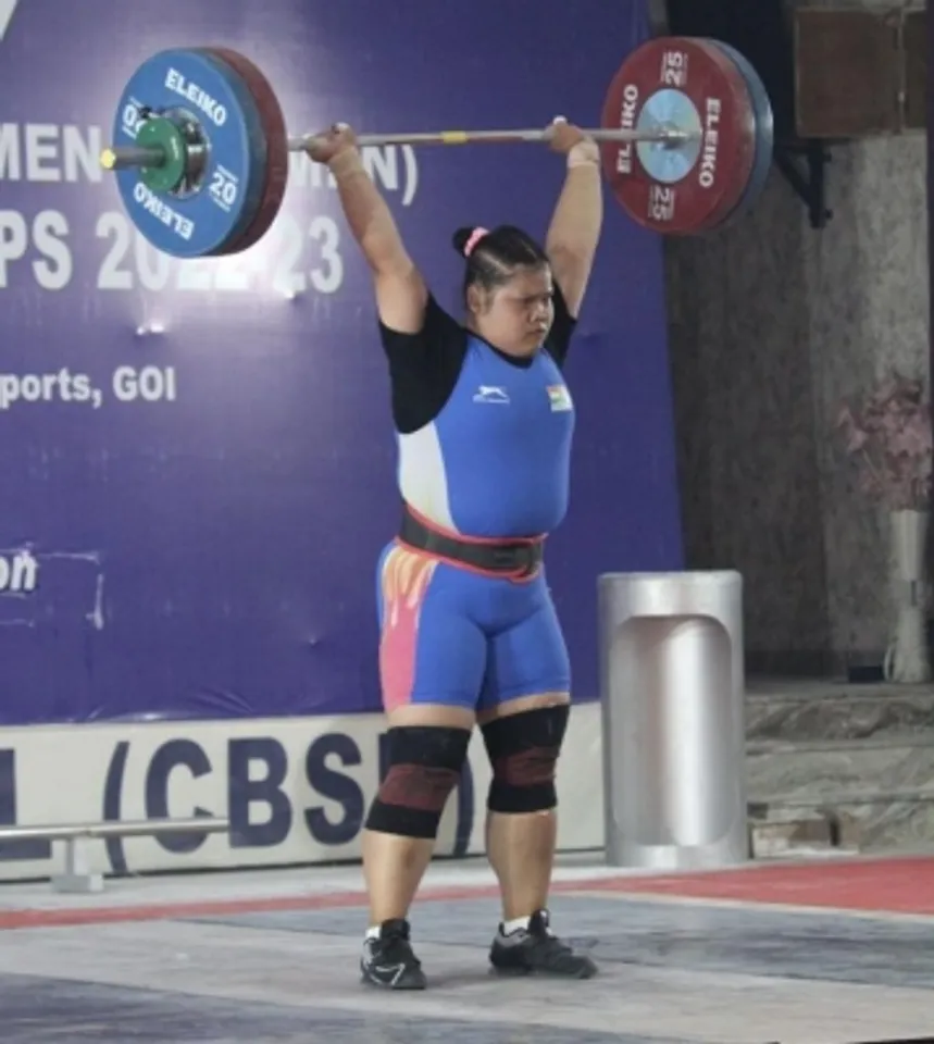 Weightlifter Martina