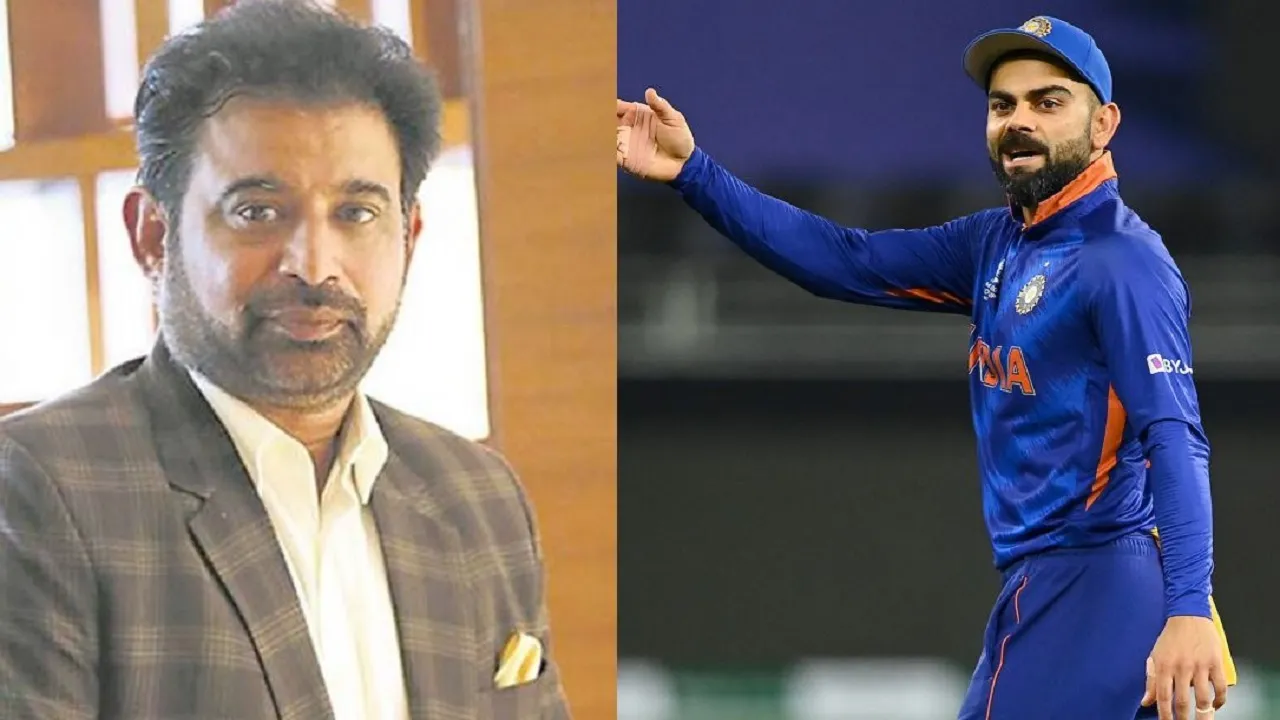 Chatan Sharma and Virat Kohli