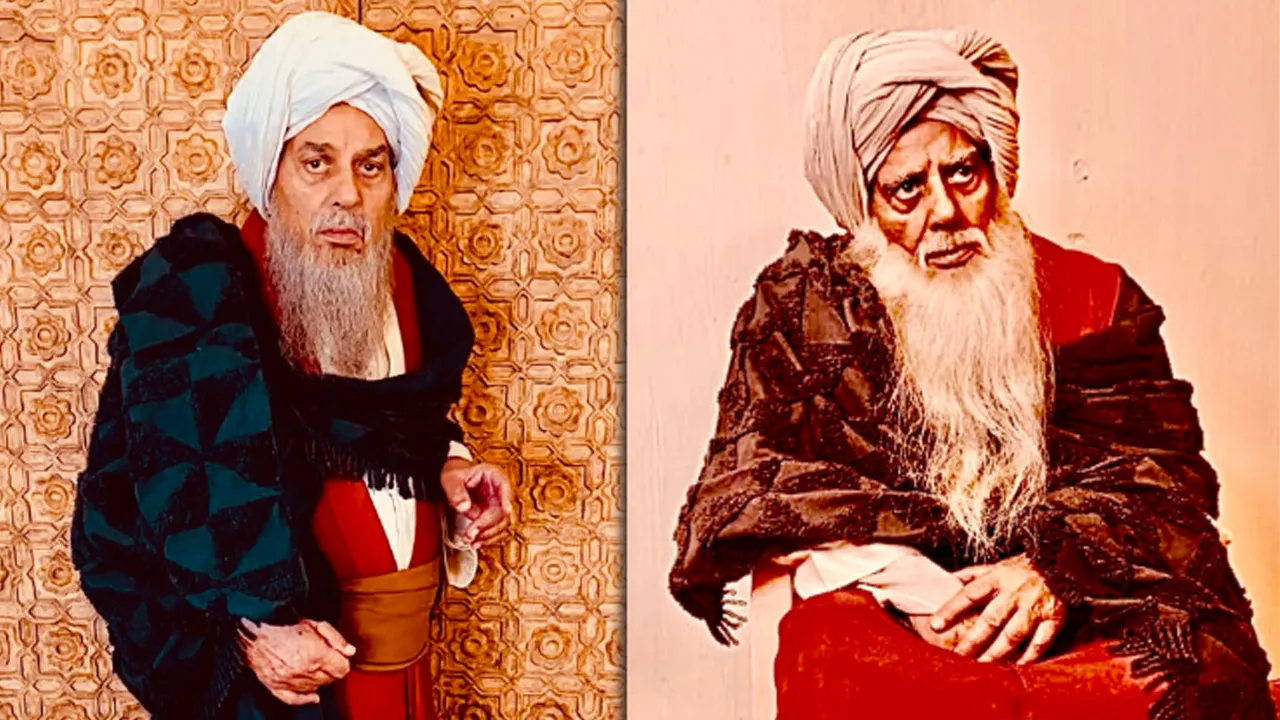 Dharmendra Salim Chishti look