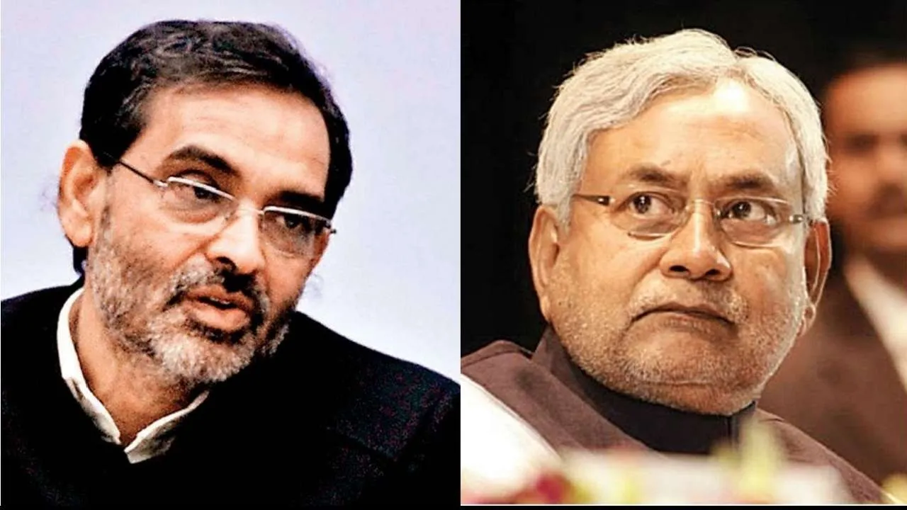 upendra kushwaha nitish kumar file pic