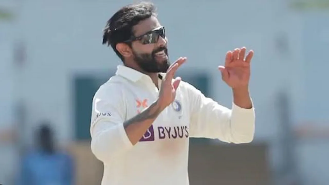 jadeja test indore