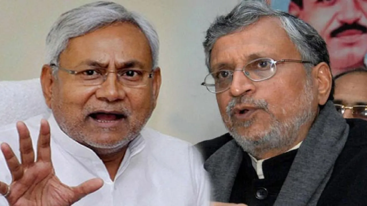 nitish and sushil modi
