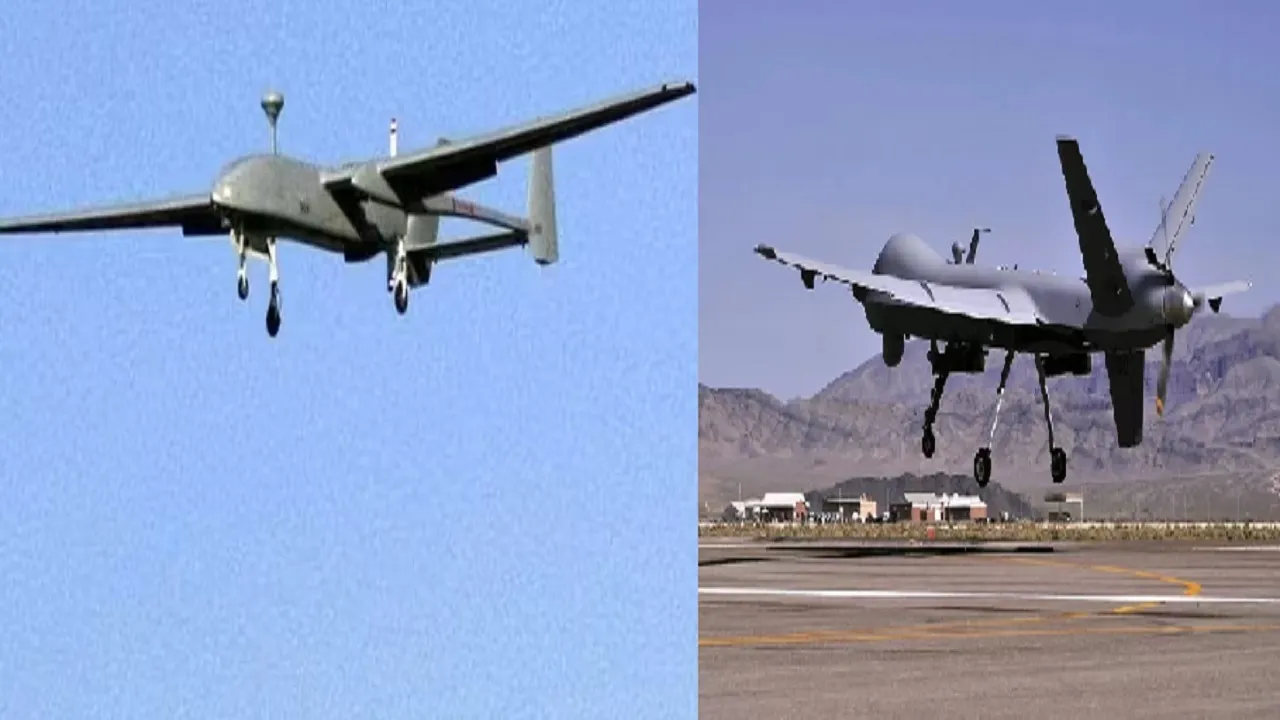 American drone crashed into the Black Sea