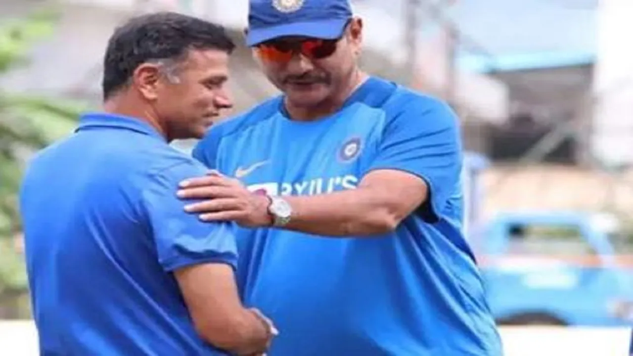 shastri on dravid