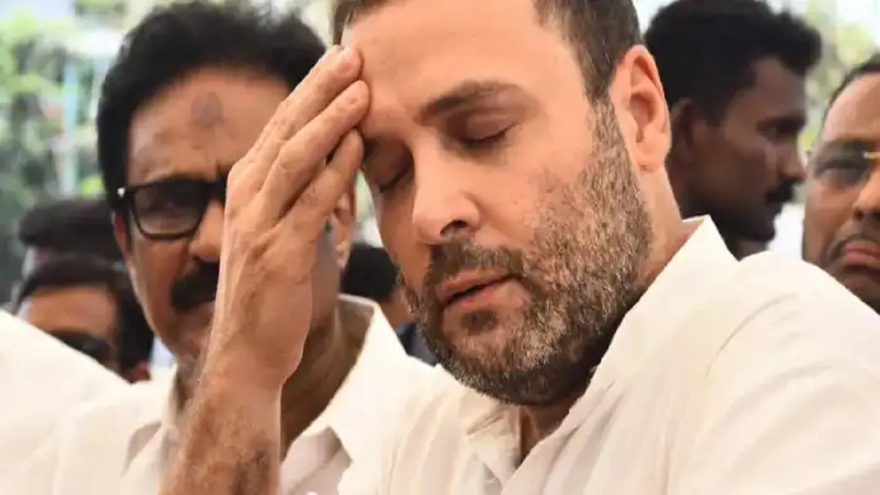 rahul gandhi sad