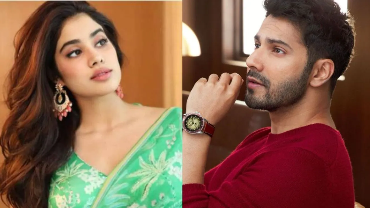 Janhvi Kapoor and Varun Dhawan