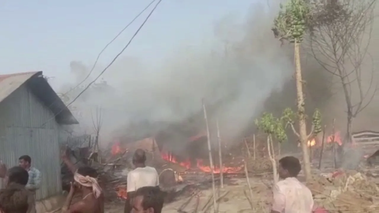 sahibganj fire