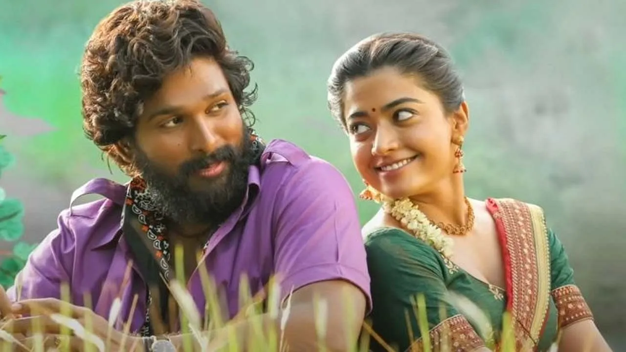 Pushpa Allu arjun rashmika sce
