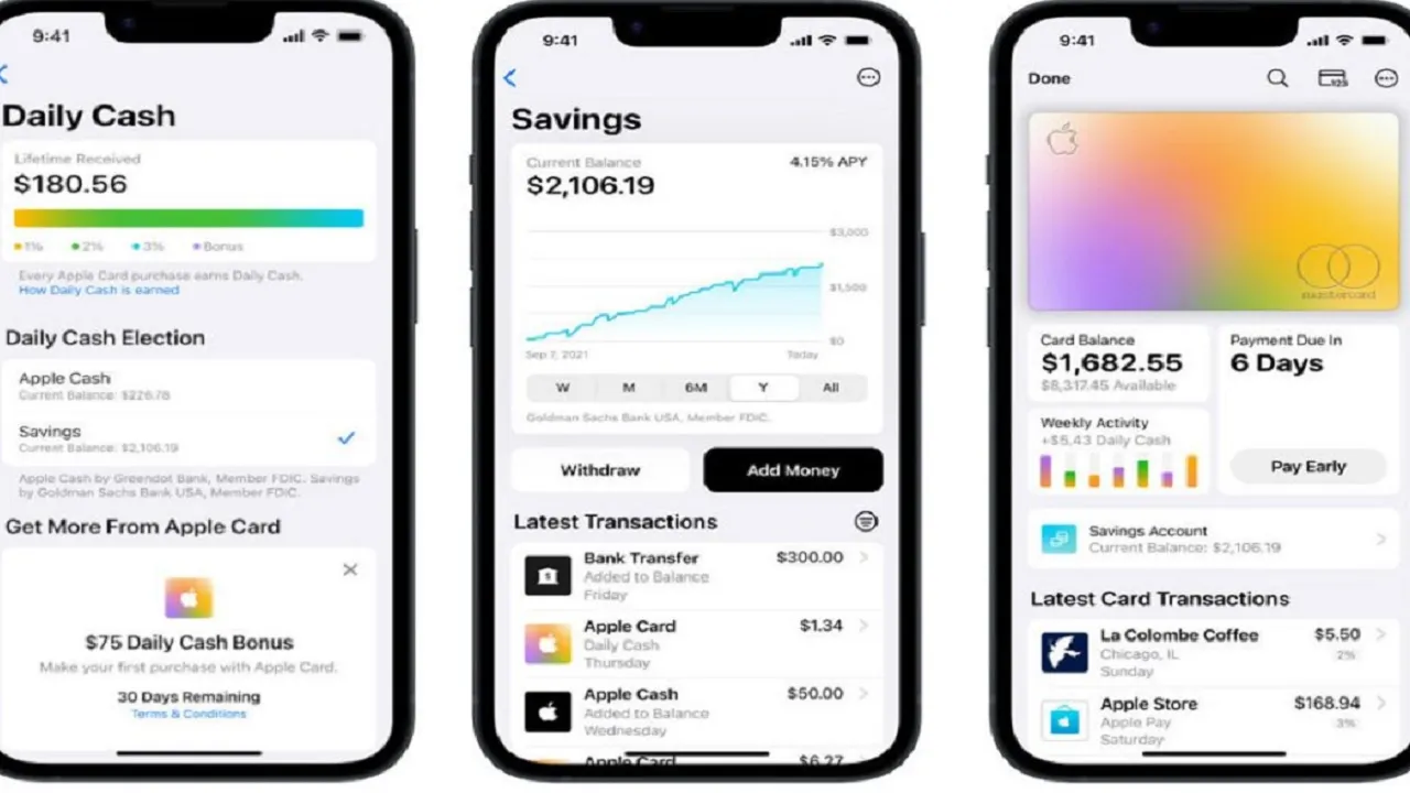 Apple Card Savings Accounts