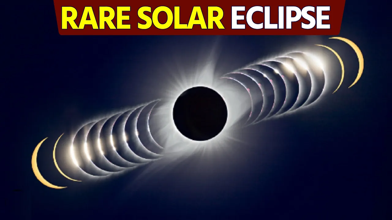 Hybrid Solar Eclipse