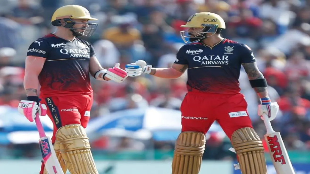 Virat Kohli, Faf du Plessis