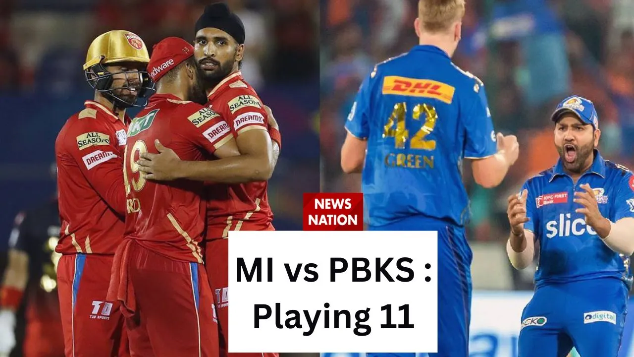 indian premier league 2023 mi vs pbks playing 11