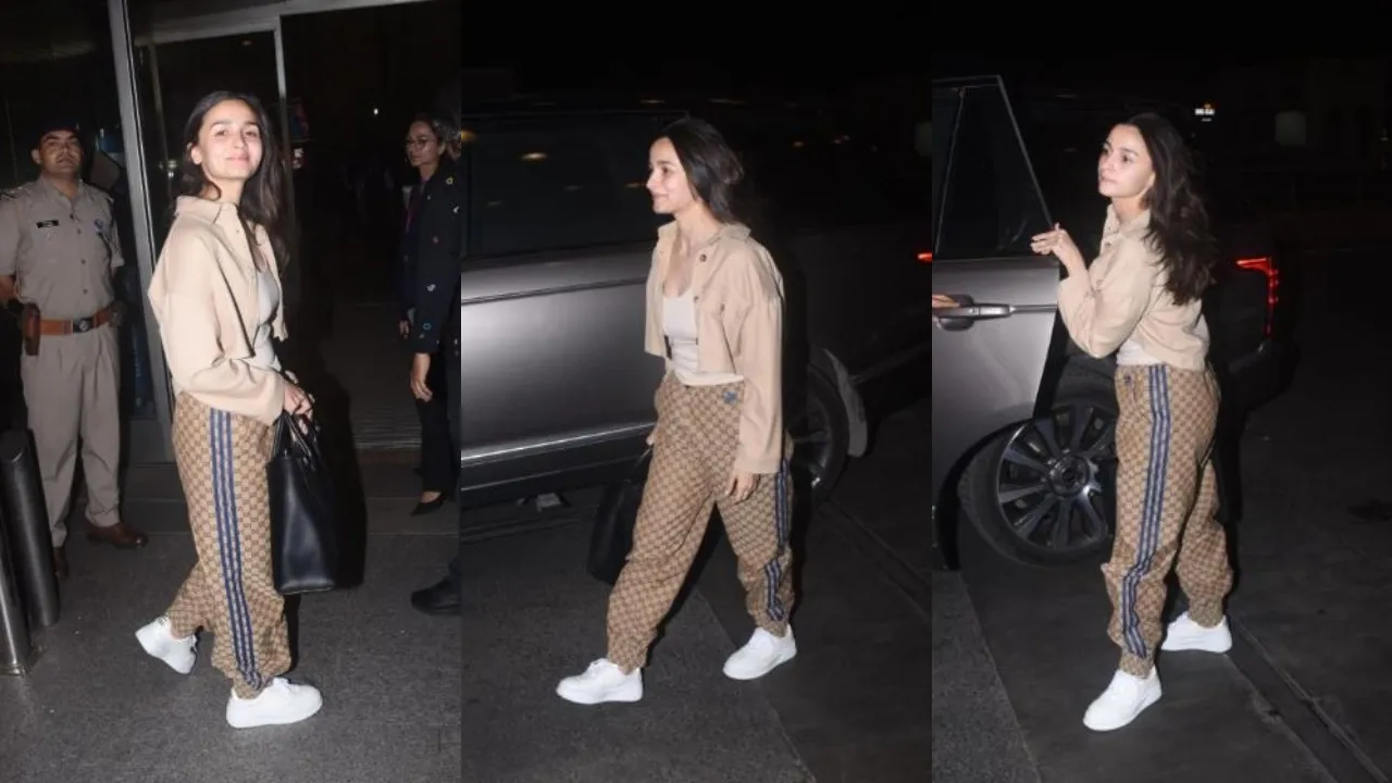 Alia Bhatt Airport Look